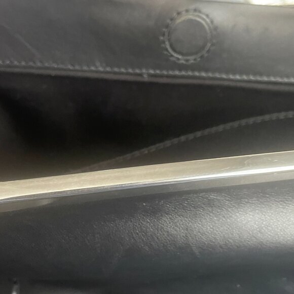 Zara black leather chain purse - Picture 6 of 10